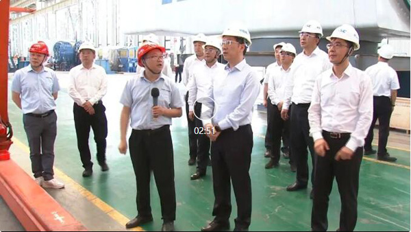 辽宁省省委副书记、省长李告成来永乐高70net集团调查调研